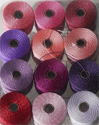 Kumihimo Braiding Fibers, Petite Satin Cord